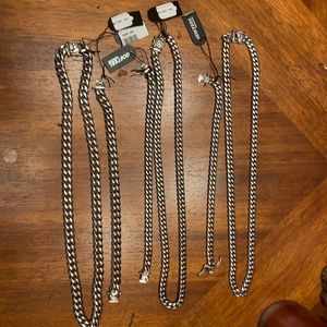 Cuban link chain 24” 8mm or 9” 8mm stainless steel bracelet